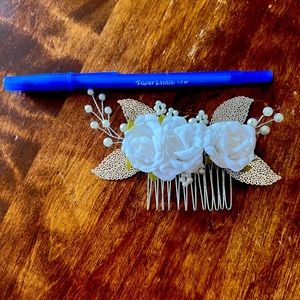 Combs Pearl Bridal Headpiece Bead Hair Accessories